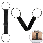 HASTHIP® Luggage Straps Bag Bungees Elastic Adjustable Travel Suitcase Strap for Attaching Extra Bags and Securing Carry On Luggage