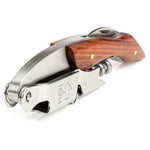 HASTHIP Waiters Corkscrew for Home and Bar with 3‑in‑1 Foil Cutter and Rosewood Handle | 2PCS 4.7 in Stainless Steel Opener