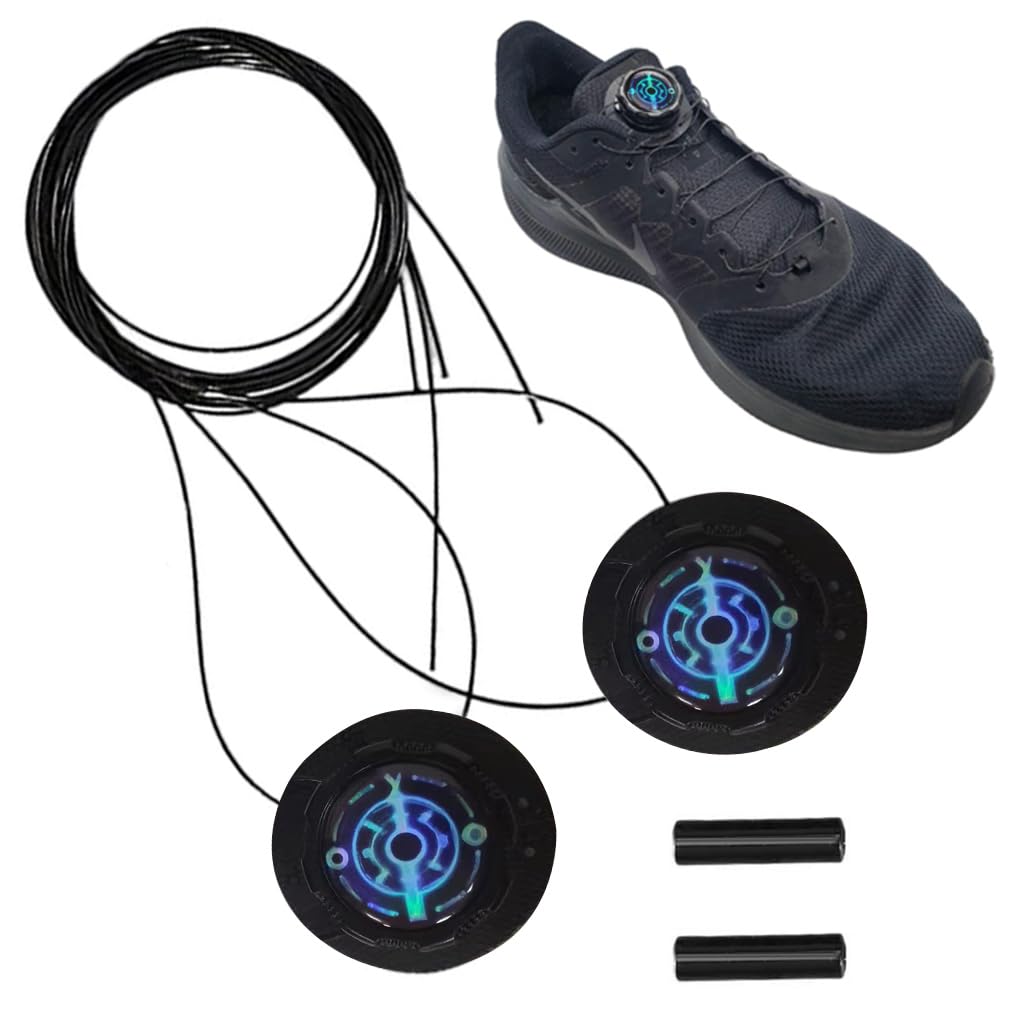 HASTHIP® Cordones Elásticos sin Nudo con Cierre Giratorio Ajustable,Cordones de Alambre de Acero para Niños y Adultos,Deportivos Resistentes y Moda para Zapatillas Botas