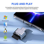 HASTHIP® Micro SD Card Reader Mini Type C Card Reader TF