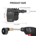 HASTHIP Car Pressure Washer Nozzle for Cleaners featuring 6 Spray Modes with ABS Body | 2Pcs