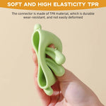 HASTHIP Faucet Water Guide Panels for Kitchen and Bathroom Sinks with Bunny Ear Design | 2Pcs Soft Rubber Grip and Sturdy PP Deflector