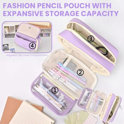 HASTHIP® Student Pencil Pouch, Fashion,