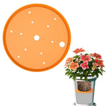 HASTHIP Pot Drain Insert for Planters with Multi Hole Ventilation 25cm Diameter | Prevents Root Rot