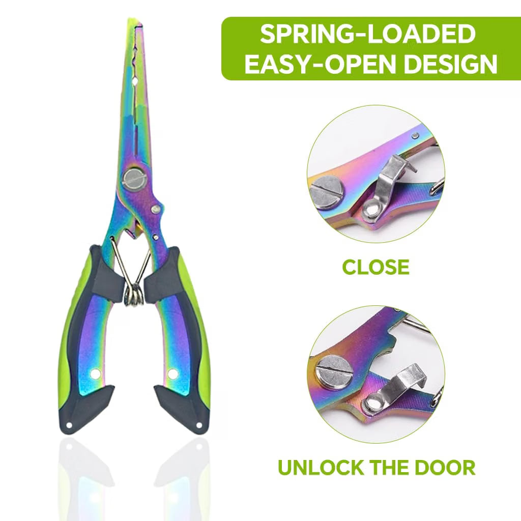 HASTHIP Fishing Pliers with Hook Remover & Line Cutter