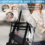 HASTHIP® Silicase Makeup Brush Holder Case with Cleaning Area, Silicone Cosmetic Brush Organizer Fits Full Size & Large Brushes, Magnetic Closure, Travel & Daily Storage (Brushes Not Included)