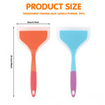 HASTHIP Silicone Spatula for Cooking with 4.7 Inch Wide Head and 450°F Heat Resistance | Food Grade Nonstick Utensils