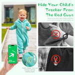 HASTHIP® Waterproof AirTag Holder Cartoon Dino Yellow Brooch Pin AirTag Holder Silicone Waterproof AirTag Holder Anti-lost Brooch Pin AirTag Holder for Kids, Luggage, Bag, Backpack
