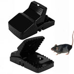 HASTHIP Mouse Traps for Home and Kitchen with Serrated Clip Teeth | 2Pcs Quick Snap Design