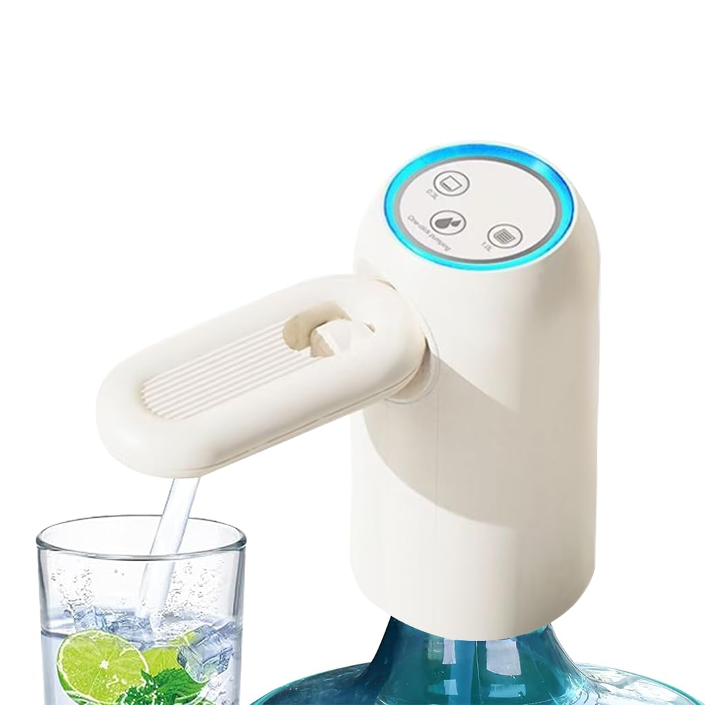 HASTHIP Intelligent Electric Water Dispenser for Home and Office with Dual Pump 2.2L/min Flow | Foldable Nozzle and Blue LED Light