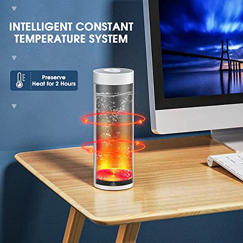 HASTHIP® Electric Kettle for Travel Portable 400 ML Mini Kettle for Hot Water In-Built 300W Heating Element to Boil and Tea Small Kettles Not Suitable Car 2 PCS