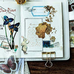 60PCS Stickers Set Vintage Stickers Journal Diary Paper Stickers for Scrapbook Decorative Scrapbooking Self-Adhesive Tropical Plants Stickers for DIY Embellishment Supplies