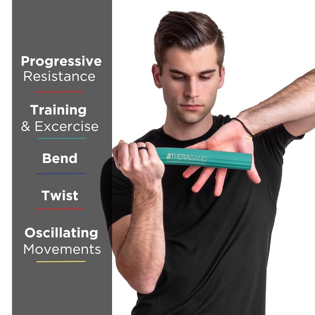 HASTHIP® FlexBar, Tennis Elbow Therapy Bar,