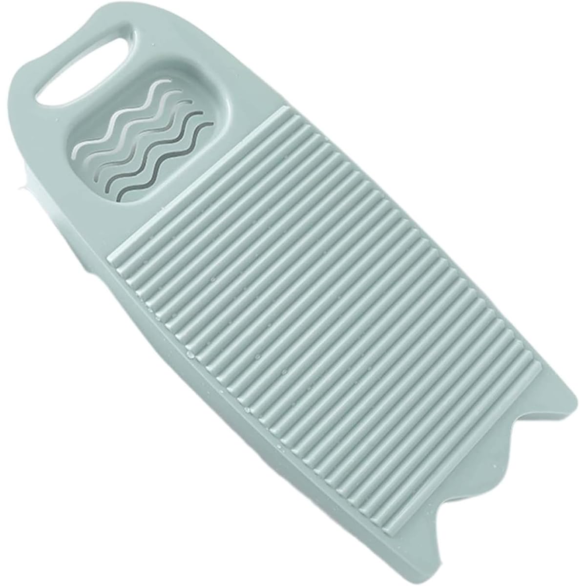 HASTHIP Wash Board for Hand Washing Clothes with Built-In Soap Slot and Non-Slip Grips | ABS Laundry Scrub Pad for Home and Dorm Use