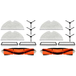 HASTHIP Replacement Vacuum Cleaner Accessories for Dreame D9 D9 Pro L10 Pro | 8 Piece Set with Main Brush Side Brushes Mop Cloth and Filters
