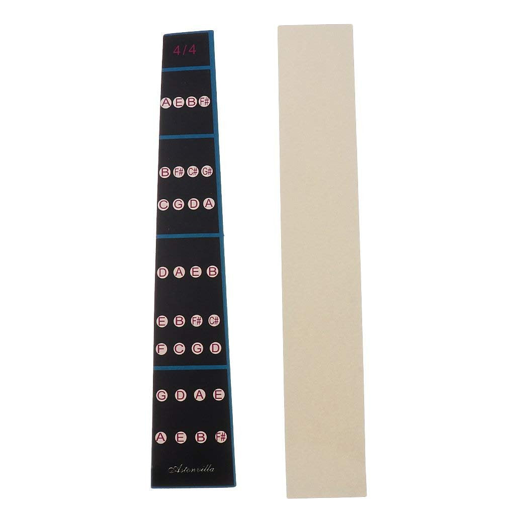 HASTHIP Violin Finger Guide for 4/4 Beginners with Easy Install Sticker Chart | Fretboard Learning Aid