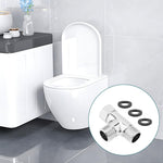 HASTHIP 3-Way Shower Diverter Fitting for Concealed Plumbing with 1/2 in Copper Connector | Gold Finish