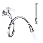 HASTHIP Faucet Filter Shower Head for Kitchen Sink with 360° Rotatable Extender | 30 cm Stainless Steel Adapter