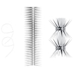 HASTHIP Anti Bird Spike Strips for Pigeons and Cats with Dual Row Design 0.5 m Stainless Steel | Easy Installation