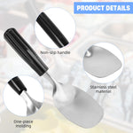 HASTHIP Espresso Frothing Spade for Ice Cream and Desserts with 9.9 in Length | Stainless Steel 18/8 and Bakelite Handle