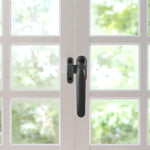 HASTHIP Casement Window Lock Kit for Push Out or Crank Windows with 4 Screws | Aluminum Alloy Right Handle featuring Adjustable Direction