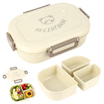 HASTHIP 3-Compartment Lunch Box