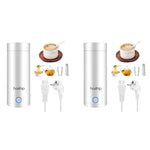 HASTHIP Electric Kettle for Travel with 300W Rapid Heating and 400ml Capacity | 304 Stainless Steel