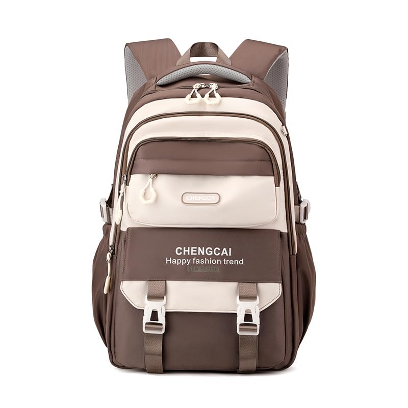 HASTHIP® Casual School Bags Children's Backpacks Girls Boys School Daypacks Teens Student Lightweight Bookbag for Daughter Son Primary Junior High University Travel Backpack Waterproof Polyester