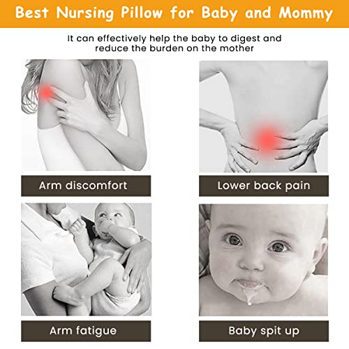 HASTHIP® Baby Feeding Pillow for Breastfeeding