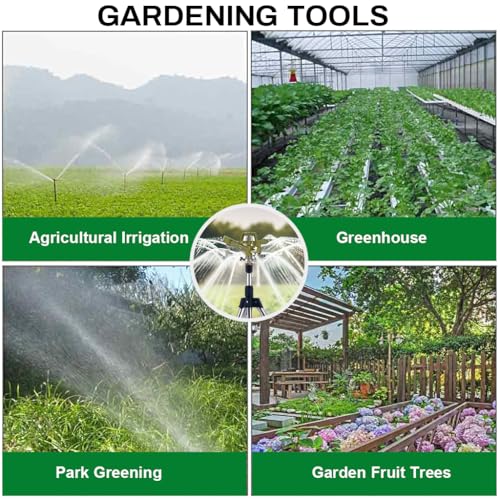 HASTHIP® Garden Rotating Water Sprinkler