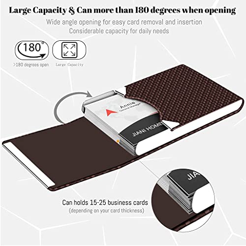 HASTHIP® Business Card Holder, 6 * 9.5cm Metal Business Card