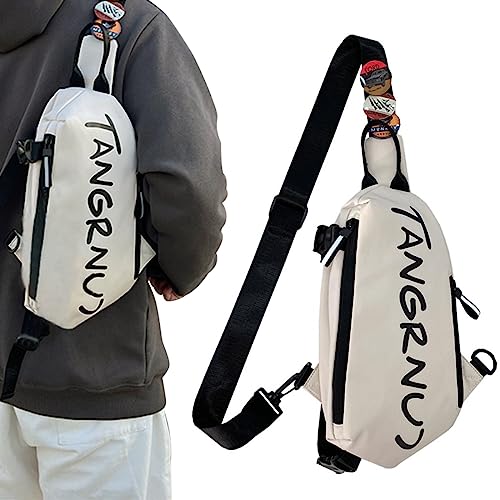 HASTHIP® Bolso bandolera para hombre y mujer