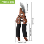 HASTHIP Hand Pruner Cutter for Gardening with Safety Lock and High Hardness Steel Blades