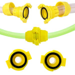HASTHIP Hose Connectors for Garden Water Pipes featuring 1/2 inch size and leak proof design