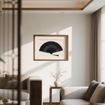 HASTHIP Hand Fan for Summer with Foldable Bamboo Frame and Silk Fabric | Elegant Gift for Women