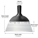 HASTHIP Hand Weeder for Weed Removal and Mud Cleaning featuring Large Metal Shovel Scraper
