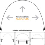 HASTHIP Wedding Table Balloon Arch Stand Kit for Party and Birthday | Easy DIY Fiber Rod Set of 3