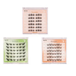 HASTHIP® 108 Piezas Pestañas Postizas Autoadhesivas, Extensiones de Pestañas Reutilizables sin Pegamento, Banda Adhesiva Negra de Alta Fijación, Aplicación Rápida y Natural, Pestañas Suaves y