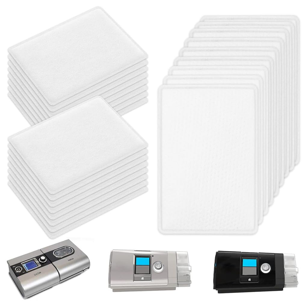 HASTHIP CPAP Machine Filters for ResMed AirSense10 AirCurve10 S9 featuring 70 cotton pieces | clean air protection