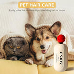 HASTHIP® Pet Lint Roller Ball, Mini Reusable Lint Roller Dog Comb for Clothes and Pet Hair, Extra Sticky & Washable Gel Portable Hair Remover Mitts Tool Comb