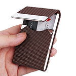 HASTHIP® Business Card Holder, 6 * 9.5cm Metal Business Card