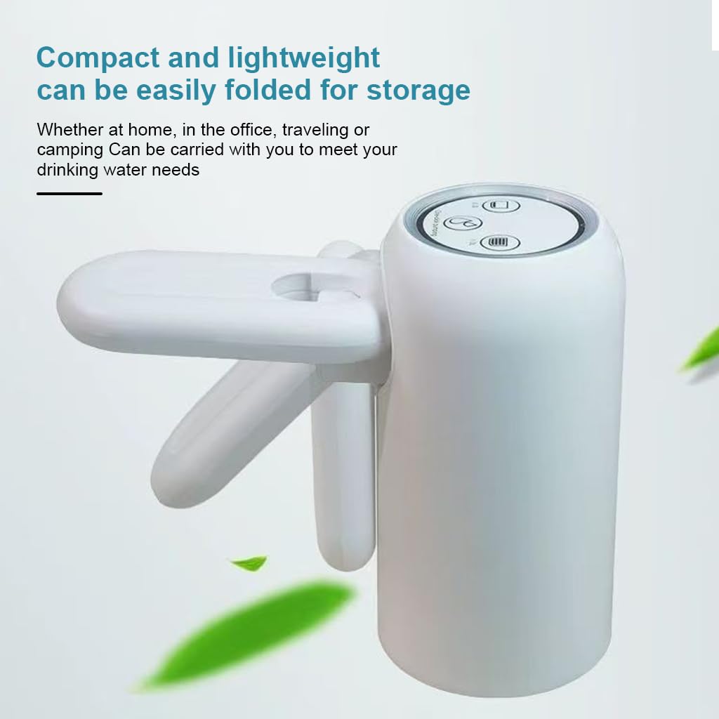 HASTHIP Intelligent Electric Water Dispenser for Home and Office with Dual Pump 2.2L/min Flow | Foldable Nozzle and Blue LED Light