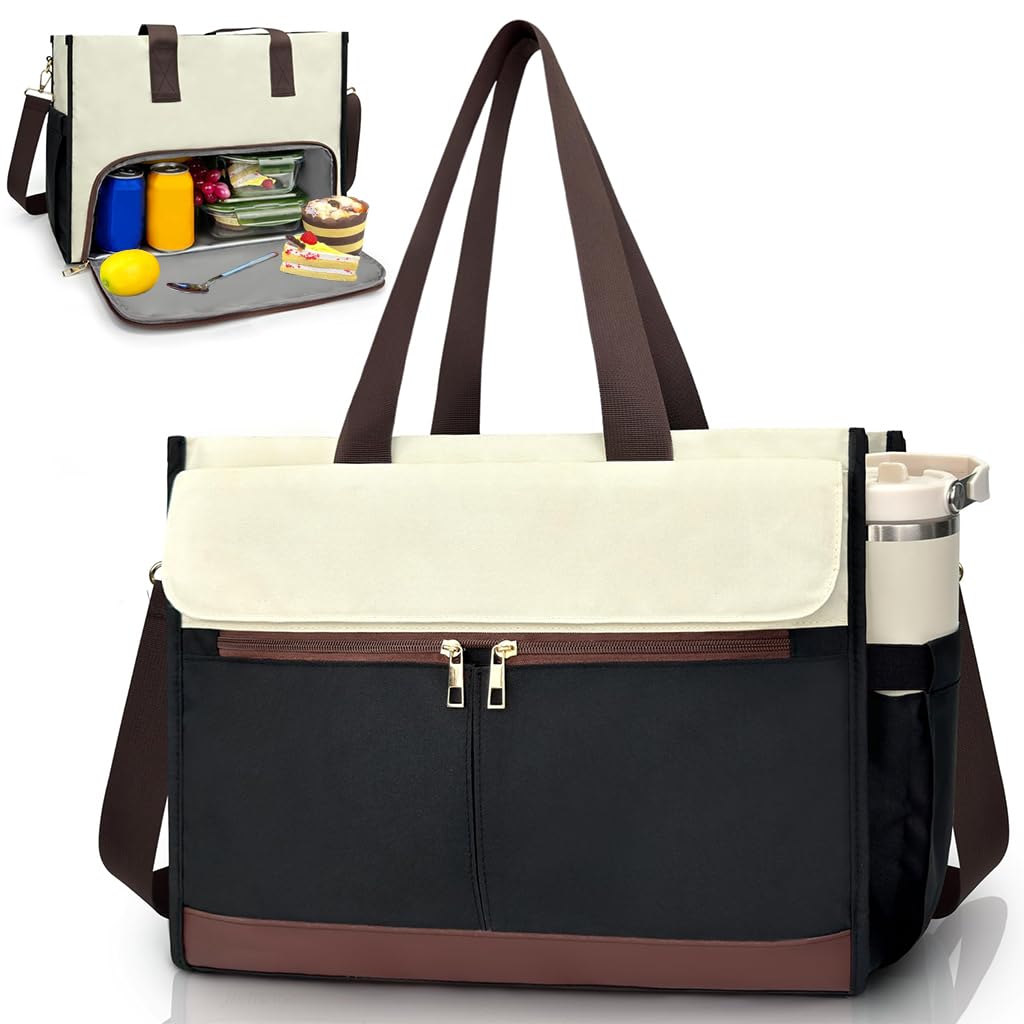 HASTHIP® Lunch Bag for Women with 15.6" Laptop