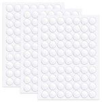 HASTHIP® 210 Pieces Round Transparent Double-Sided Tape Double Sided Adhesive Dots Removable Adhesive Sticker Traceless Multipurpose Tape for Party Decorations