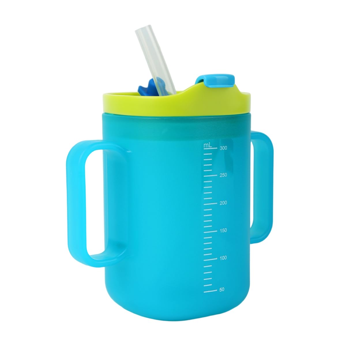 HASTHIP® Taza para Ancianos,Vaso Antiderrames con Asa Doble y Boquilla,Sippy Cup Reutilizable para Personas Mayores Ligera y Fácil de Limpiar Ideal Hogar Cuidado de Mayores