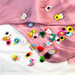 HASTHIP® 30pcs Clog Slippers Charms Assorted Cartoon Clog Slipper Charms for Girls Rubber Charms for Clogs Slipper Casual Clogs Decoration Charms Fashion Clogs Charms