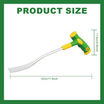 HASTHIP Gardening Weeder Tool for Weeding and Digging with Narrow Spade Head | Stainless Steel T Handle