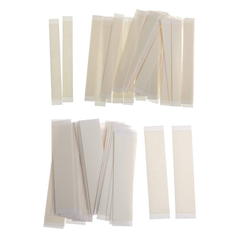 35Pcs Double Sided Bra Stickers Tape One-Off Body Clothing Bra Strip 12mm White