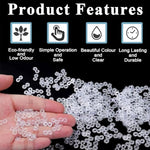 HASTHIP® Rubber Bracelet Connector Hooks 500Pcs