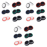 HASTHIP Controller Joystick Thumbstick Cover Caps Grips for PS4 with 6 Pairs Silicone | Comfortable Protection and Improved Grip
